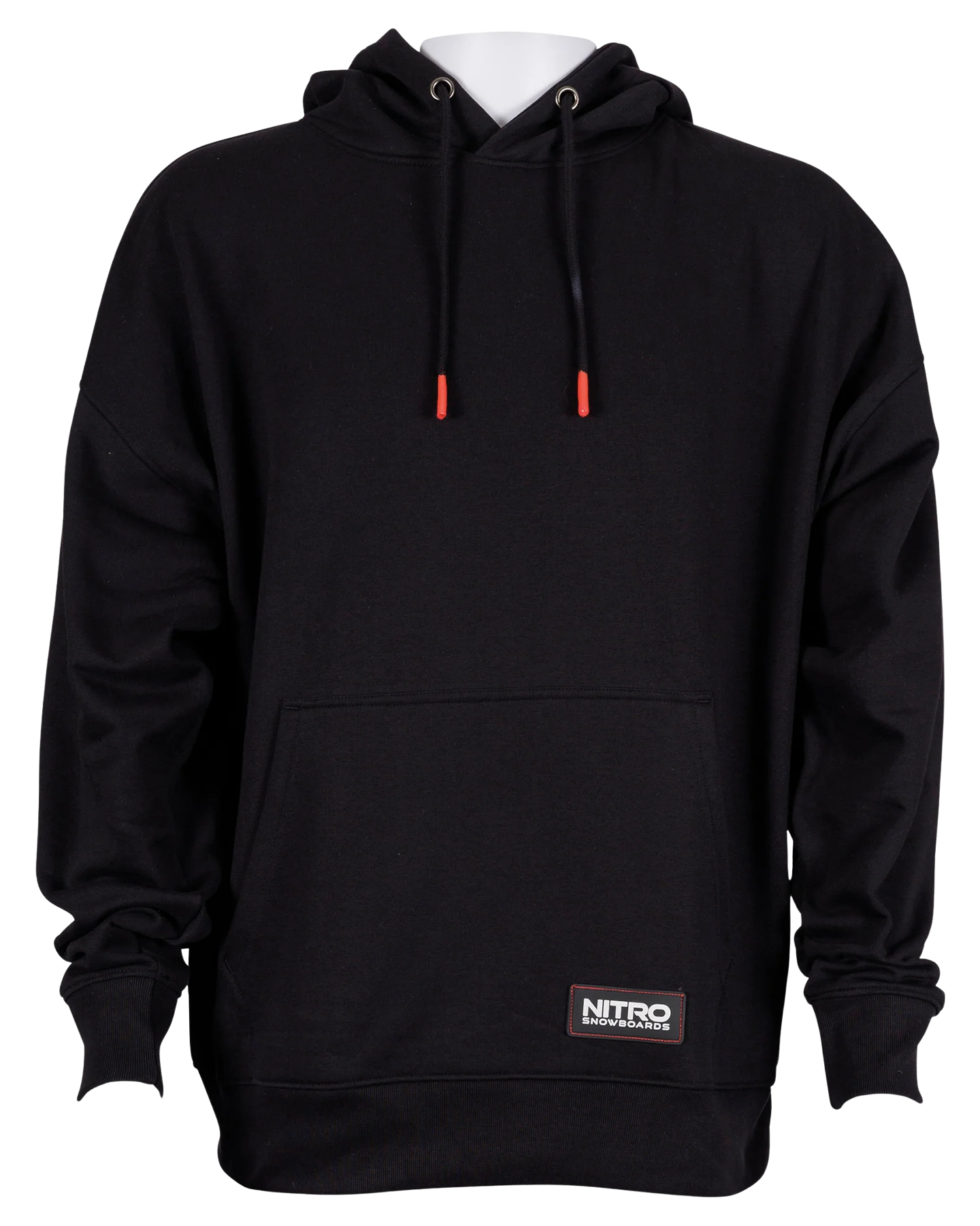 Nitro Men's Hooded Pullover Sweater - Black Men's Hoodies - Trojan Wake Ski Snow