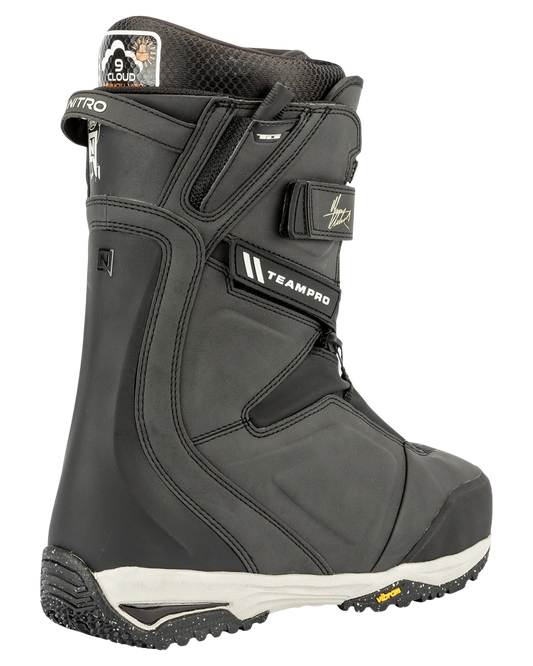 Nitro Men's Team Pro Marcus Kleveland TLS Snowboard Boots - Black Men's Snowboard Boots - Trojan Wake Ski Snow