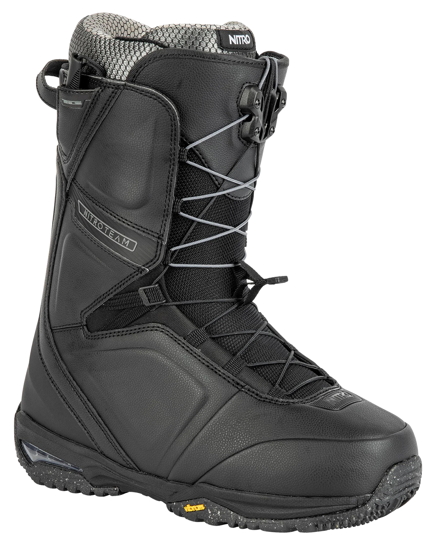 Nitro Men's Team Tls Snowboard Boots - Mud (9) Snowboard Boots - Trojan Wake Ski Snow