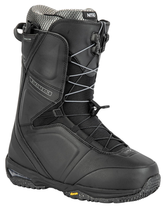 Nitro Men's Team Tls Snowboard Boots - Mud (9) Snowboard Boots - Trojan Wake Ski Snow