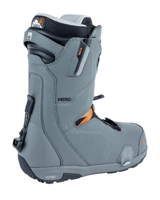 Nitro Nitro Profile Tls Step On® - Charcoal Unisex Snowboard Boots - Trojan Wake Ski Snow