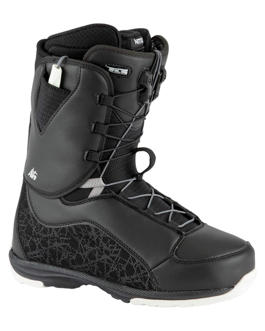 Nitro Women's Futura Tls Snowboard Boots - Black/White Women's Snowboard Boots - Trojan Wake Ski Snow