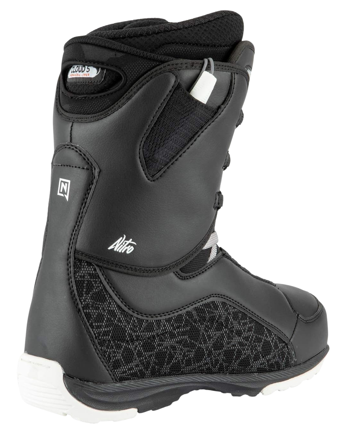 Nitro Women's Futura Tls Snowboard Boots - Black/White Women's Snowboard Boots - Trojan Wake Ski Snow