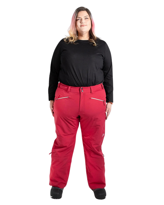 Nobody's Princess Zali Women's (Regular) Snow Pant - Raspberry Women's Snow Pants - Trojan Wake Ski Snow