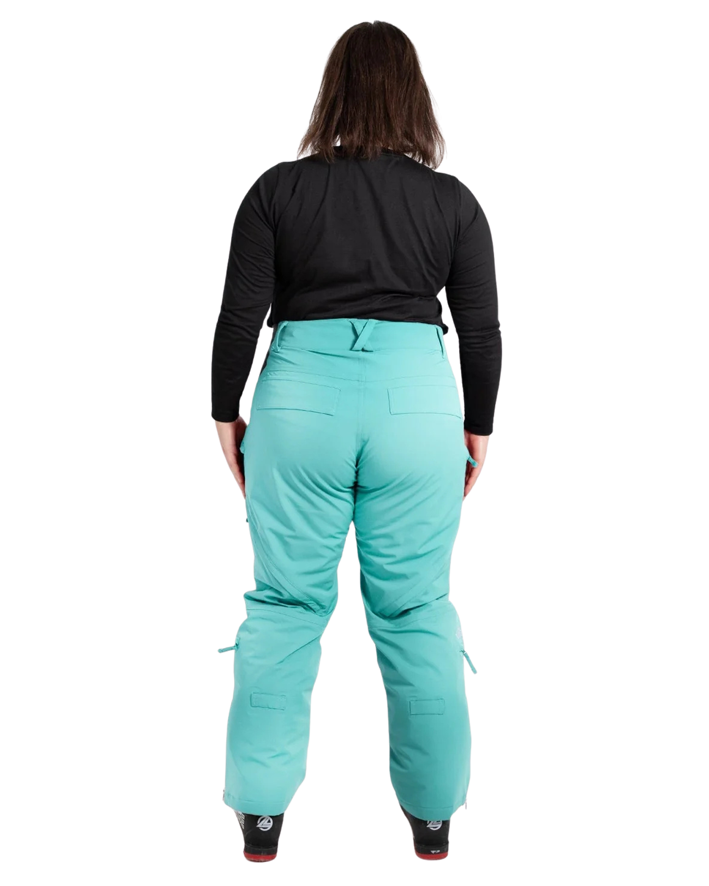 Nobody's Princess Zali Women's (Short) Snow Pant - Aqua Women's Snow Pants - Trojan Wake Ski Snow