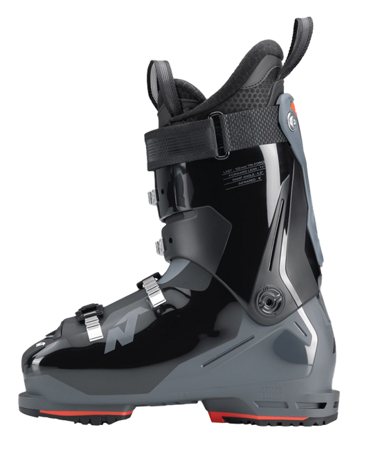 Nordica Sportmachine 3 100 (GW) Ski Boots - Black/Grey/Red - 2023 Men's Snow Ski Boots - Trojan Wake Ski Snow