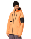 Oakley Bowls Gore-Tex Pro Shell Jacket - Soft Orange Snow Jackets - Trojan Wake Ski Snow