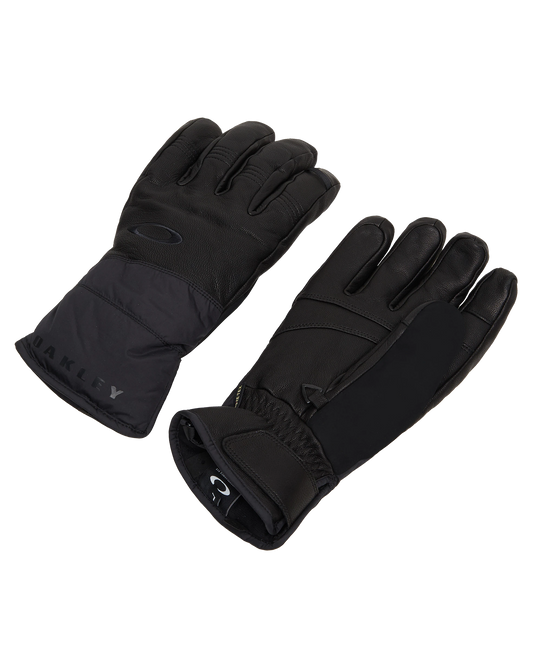 Oakley Ellipse Goatskin Glove - Blackout Men's Snow Gloves & Mittens - SnowSkiersWarehouse