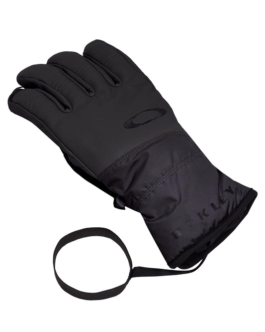 Oakley Ellipse Goatskin Glove - Blackout Men's Snow Gloves & Mittens - SnowSkiersWarehouse