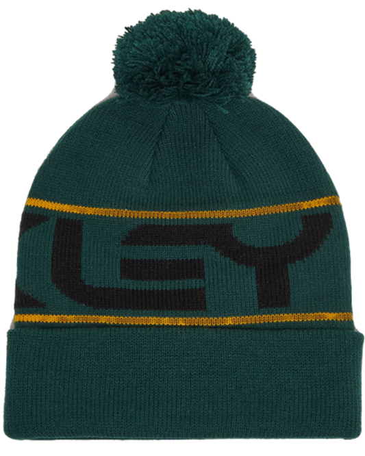 Oakley Factory Cuff Beanie - Hunter Green/Amber Yellow Beanies - Trojan Wake Ski Snow