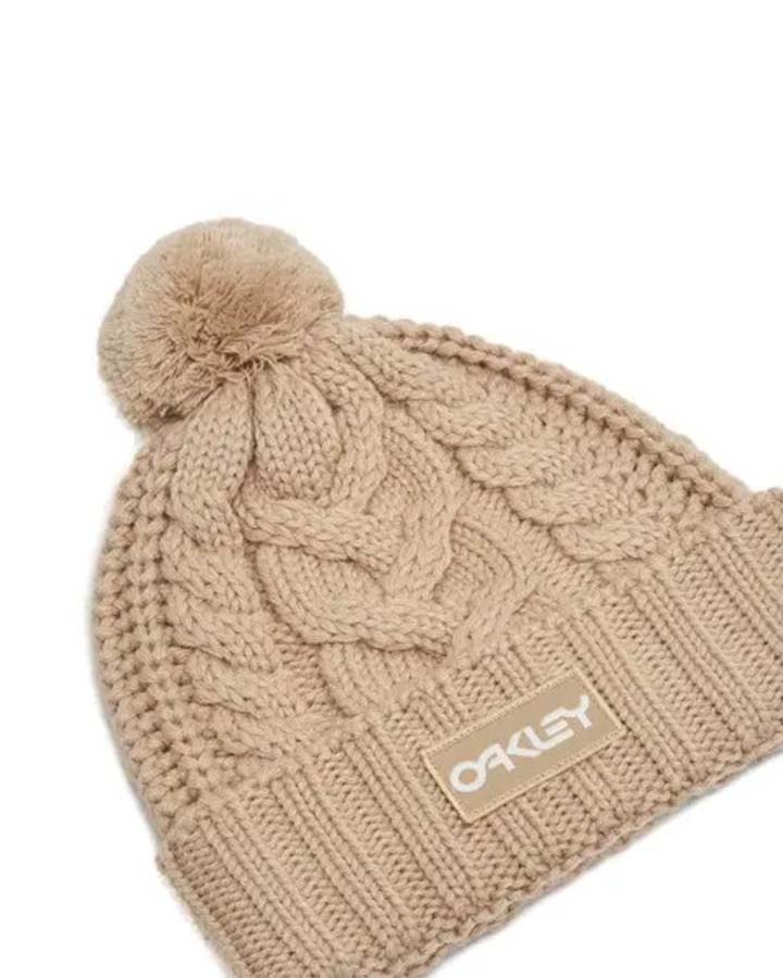 Oakley Harper Pom Beanie - Humus Beanies - Trojan Wake Ski Snow