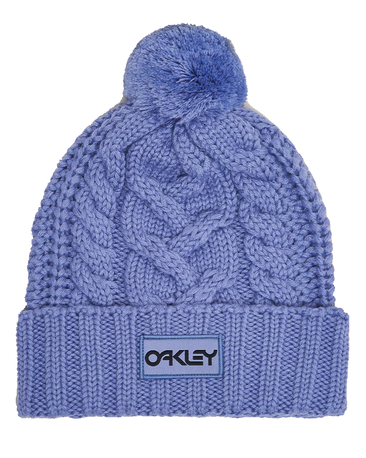 Oakley Harper Pom Beanie - New Lilac Beanies - Trojan Wake Ski Snow