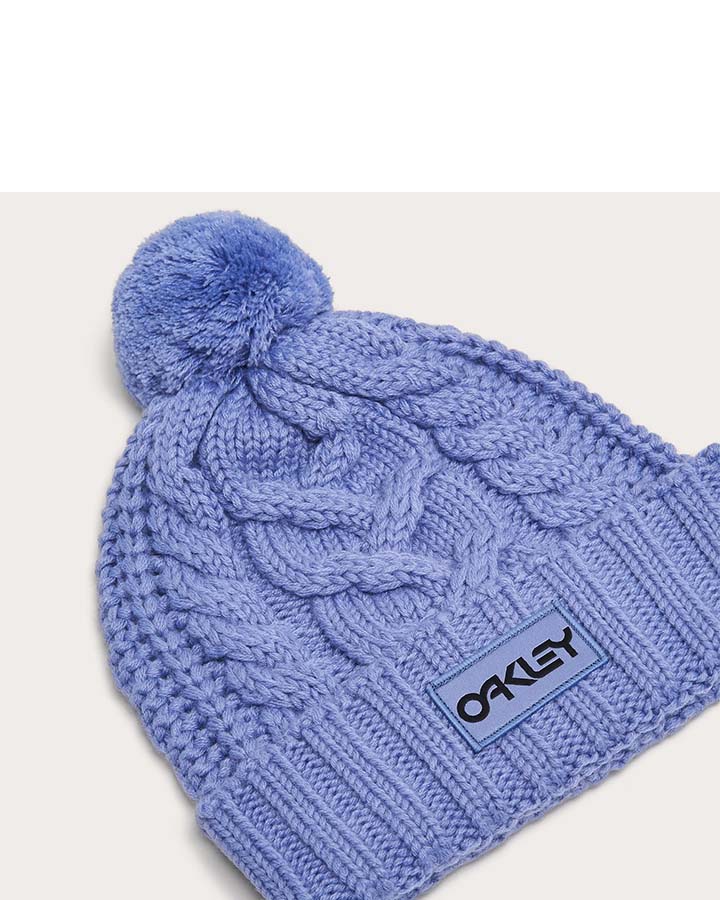 Oakley Harper Pom Beanie - New Lilac Beanies - Trojan Wake Ski Snow