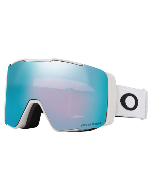 Oakley Line Miner™ Pro L (Low Bridge Fit) Snow Goggles - Matte White/Prizm Snow Sapphire Iridium Lens