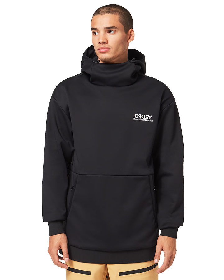 Oakley Park Rc Softshell Hoodie - Blackout Hoodies & Sweatshirts - Trojan Wake Ski Snow