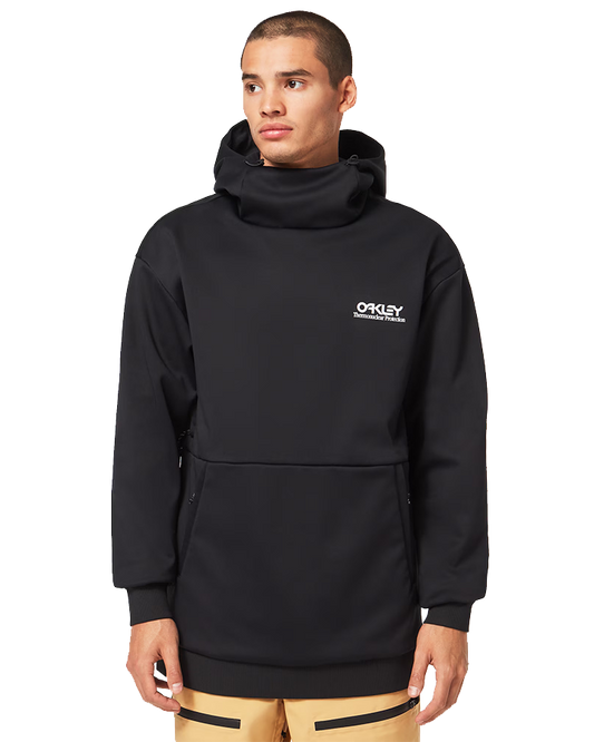 Oakley Park Rc Softshell Hoodie - Blackout Hoodies & Sweatshirts - Trojan Wake Ski Snow