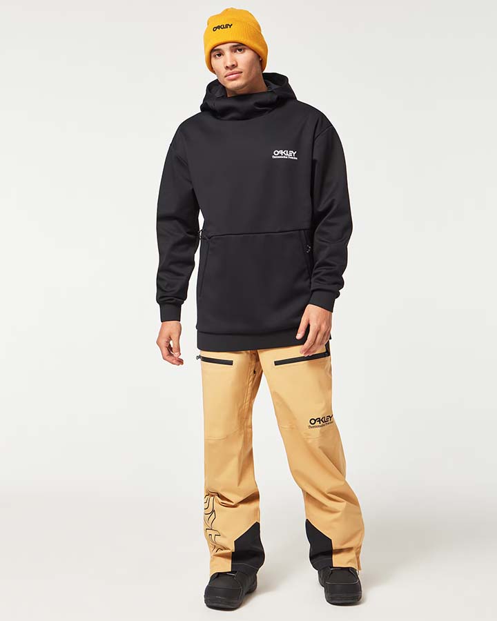 Oakley Park Rc Softshell Hoodie - Blackout Hoodies & Sweatshirts - Trojan Wake Ski Snow