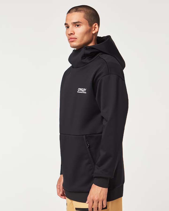 Oakley Park Rc Softshell Hoodie - Blackout Hoodies & Sweatshirts - Trojan Wake Ski Snow