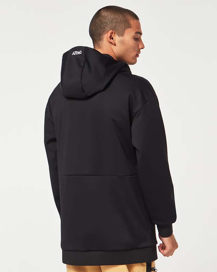 Oakley Park Rc Softshell Hoodie - Blackout Hoodies & Sweatshirts - Trojan Wake Ski Snow