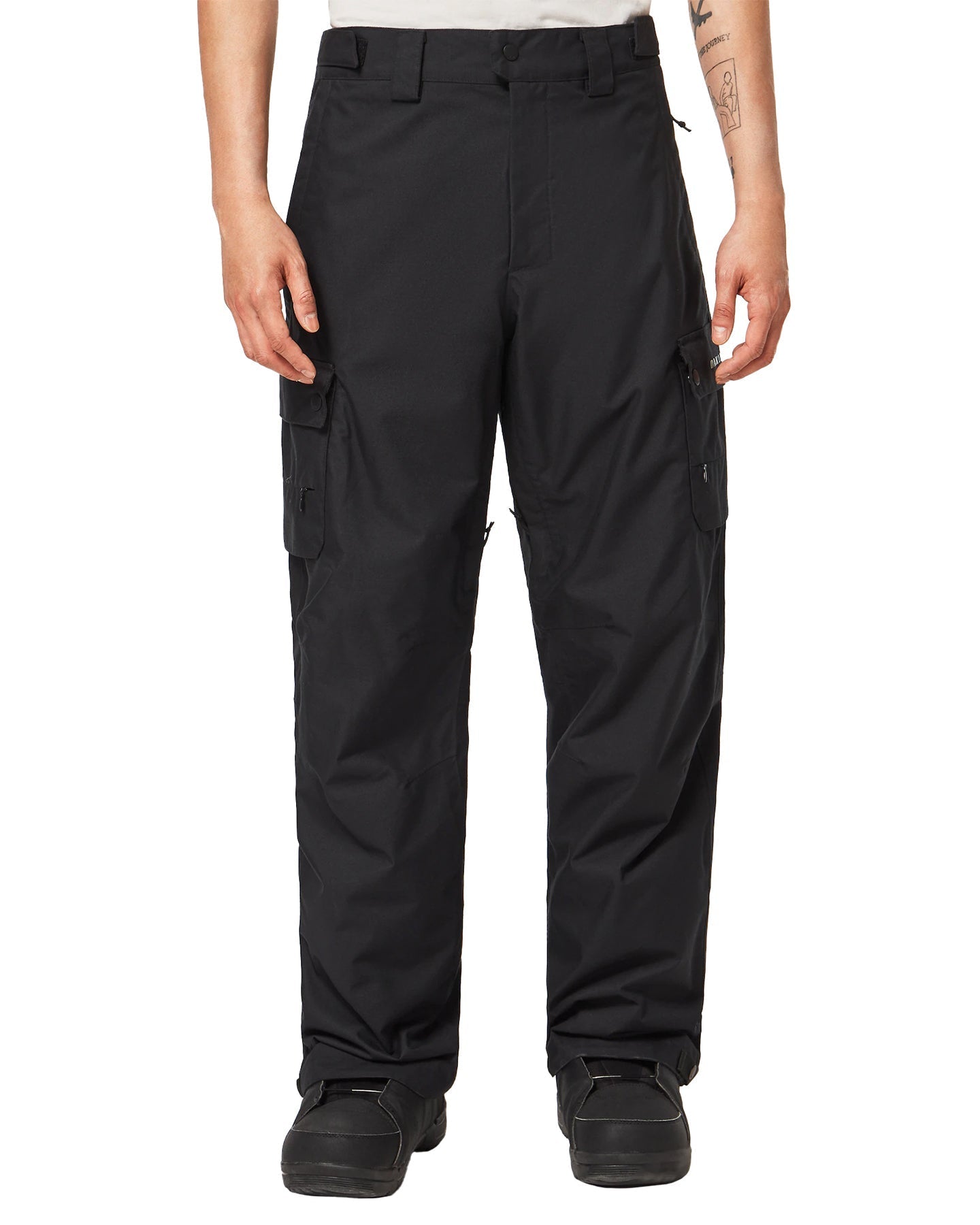 Oakley Pivot Cargo Shell Pant - Blackout Snow Pants - Trojan Wake Ski Snow