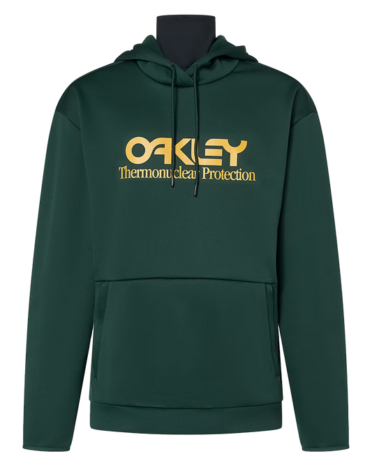 Oakley Rider Long 2.0 Hoodie - Hunter Green/Amber Yellow Hoodies & Sweatshirts - Trojan Wake Ski Snow