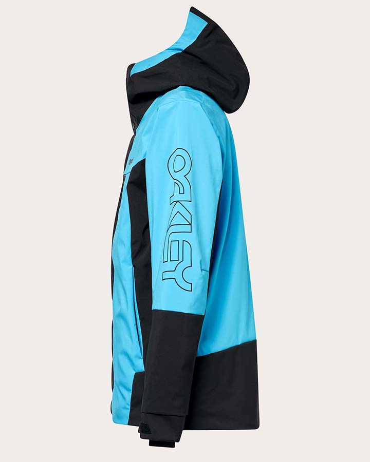 Oakley Tnp Tbt Insulated Jacket - Black/Bright Blue Snow Jackets - Trojan Wake Ski Snow