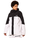 Oakley Tnp Tbt Shell Jacket - White/Black Snow Jackets - Trojan Wake Ski Snow