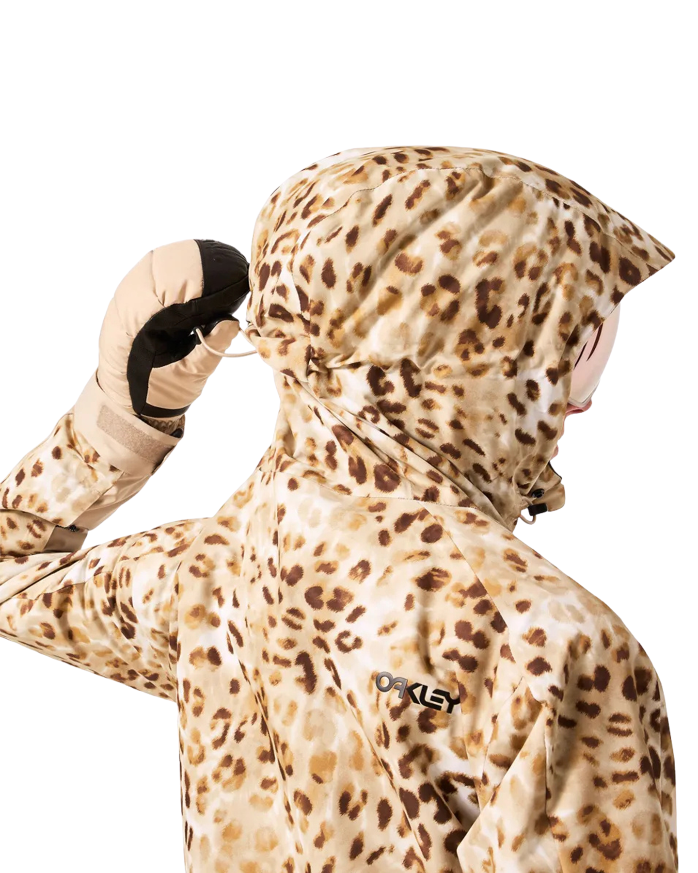 Oakley Women's Tnp Tbt Insulated Jacket - Cheeta Td Print Women's Snow Jackets - Trojan Wake Ski Snow