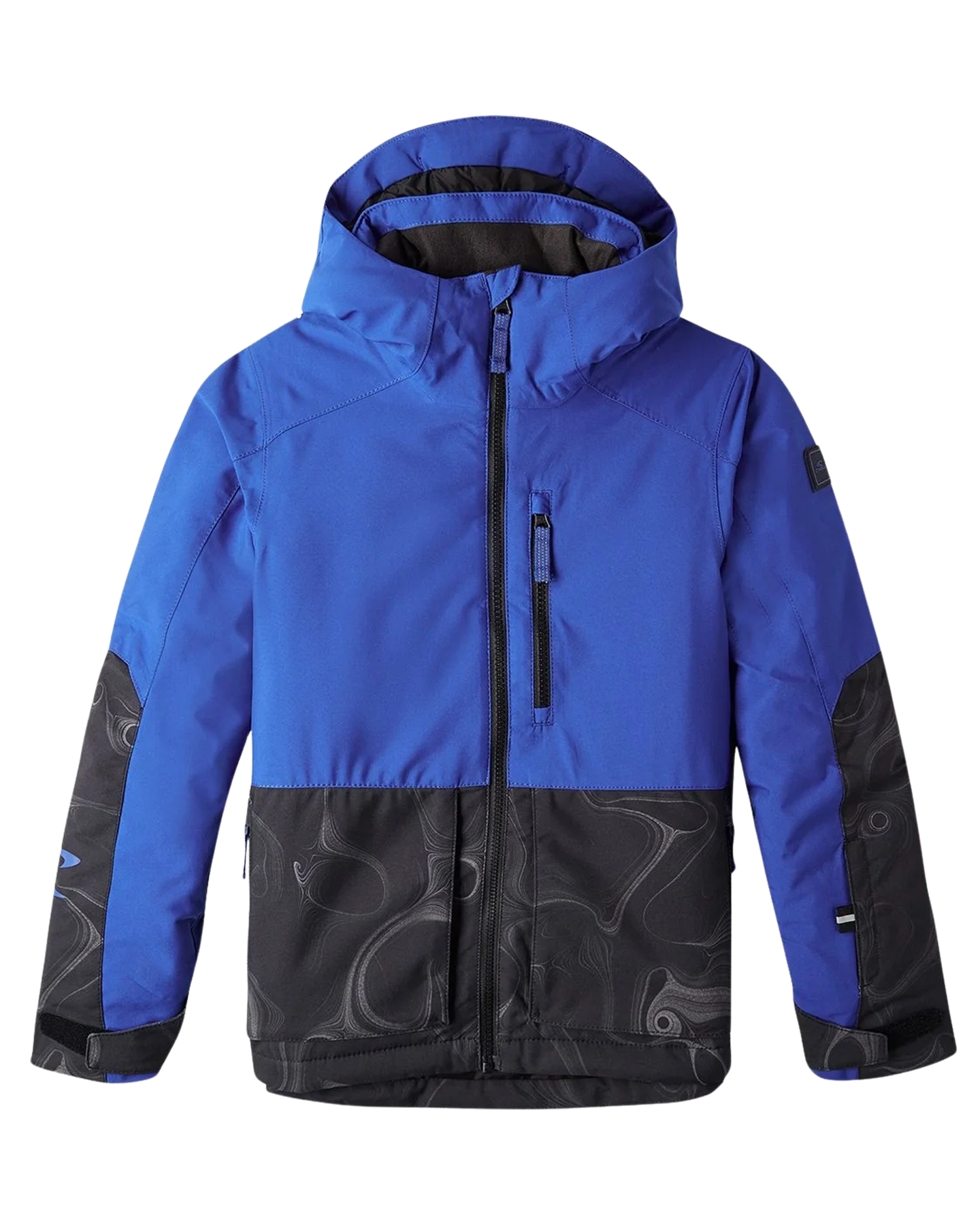 O'Neill Kids' Texture Jacket - Black Coding Snow Jackets - Trojan Wake Ski Snow
