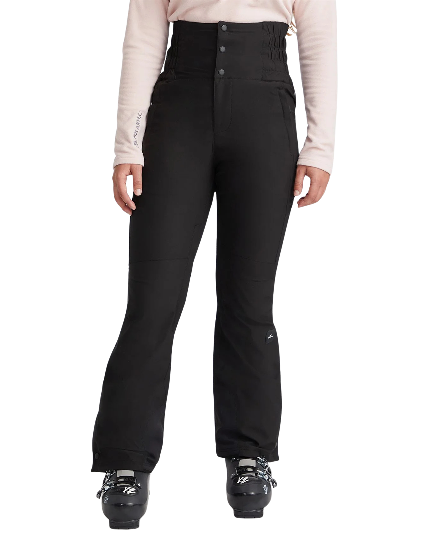 O'Neill Women's Total Disorder Slim Pants - Black Out Women's Snow Pants - Trojan Wake Ski Snow
