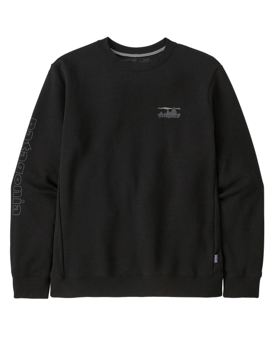 Patagonia '73 Skyline Uprisal Crew Sweatshirt - Ink Black Hoodies & Sweatshirts - Trojan Wake Ski Snow