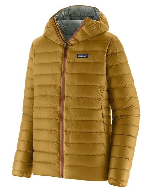 Patagonia Down Sweater Hoodie - Pufferfish Gold Hoodies & Sweatshirts - Trojan Wake Ski Snow