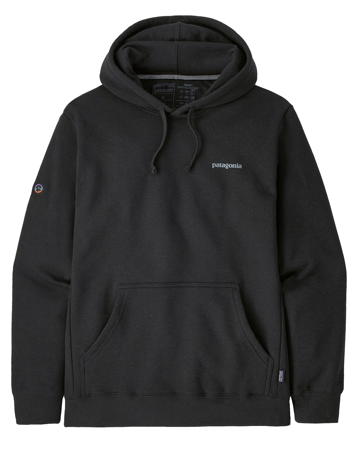 Patagonia Fitz Roy Icon Uprisal Hoodie - Ink Black Hoodies & Sweatshirts - Trojan Wake Ski Snow