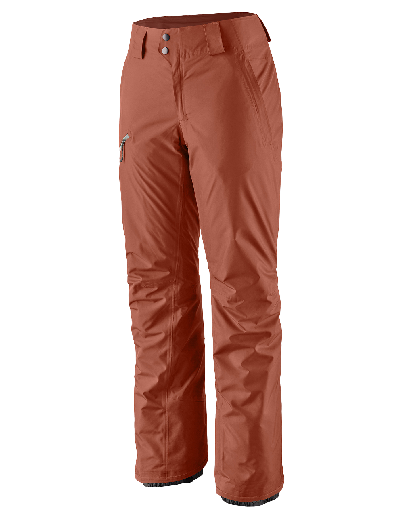 Patagonia Insulated Powder Town Women's Snow Pants - Burl Red - 2024 Women's Snow Pants - SnowSkiersWarehouse