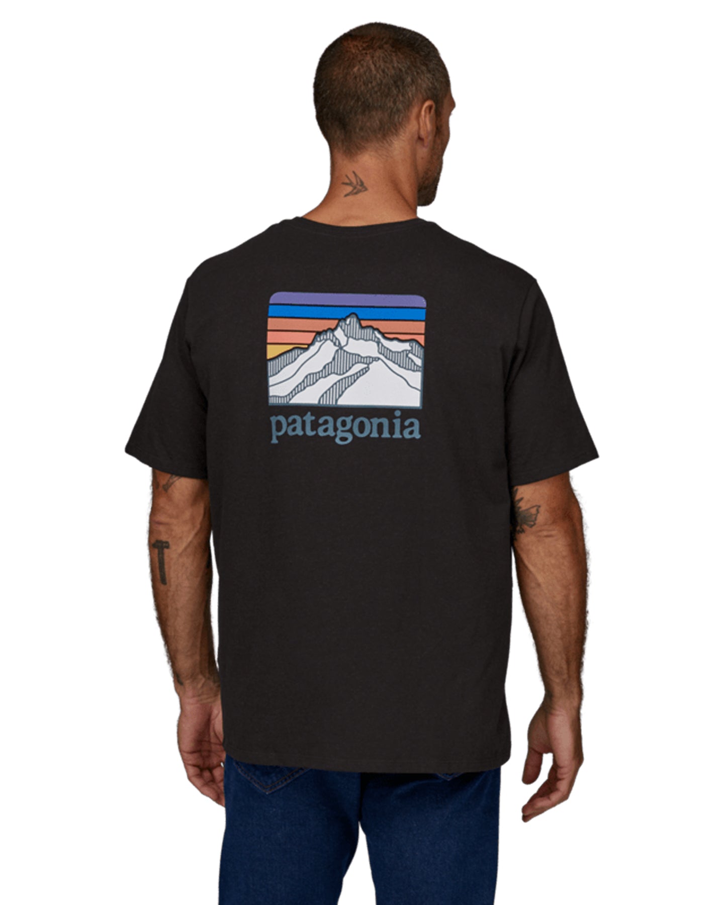 Black store patagonia tee