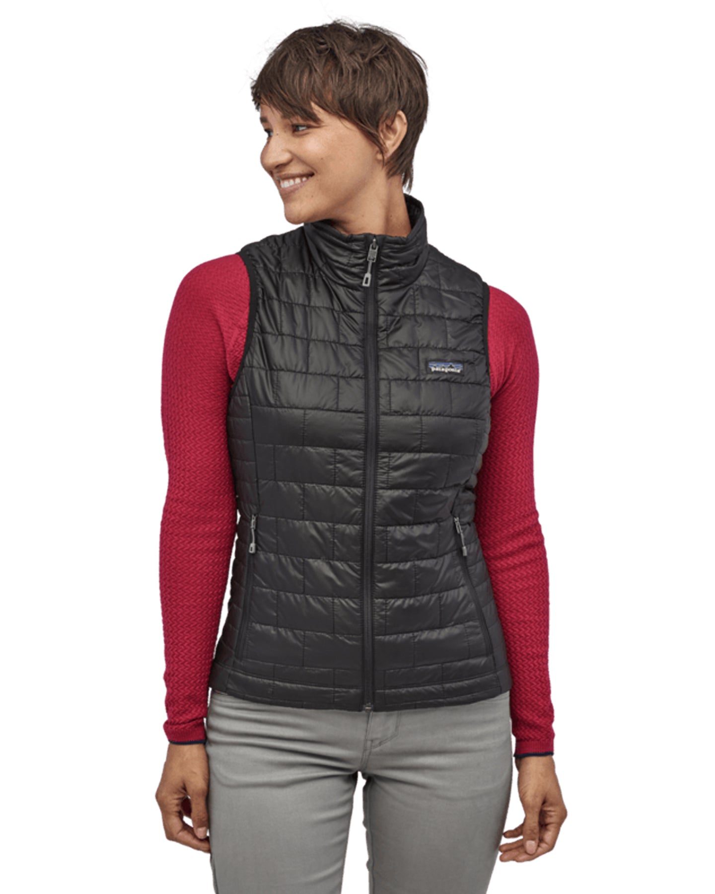 Patagonia Nano Women's Puff Vest - Black Jackets - Trojan Wake Ski Snow