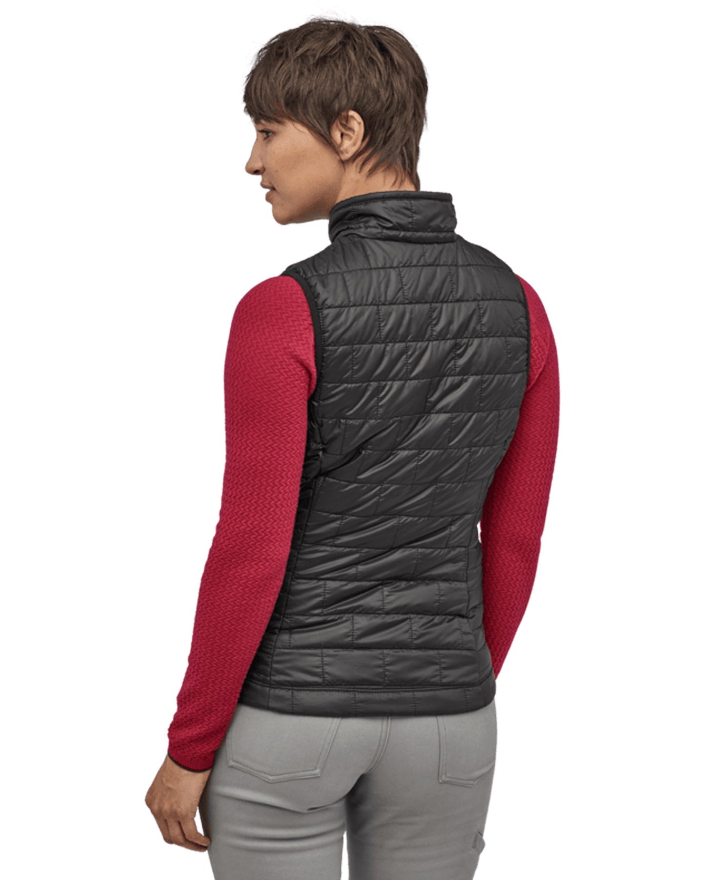 Patagonia Nano Women's Puff Vest - Black Jackets - Trojan Wake Ski Snow