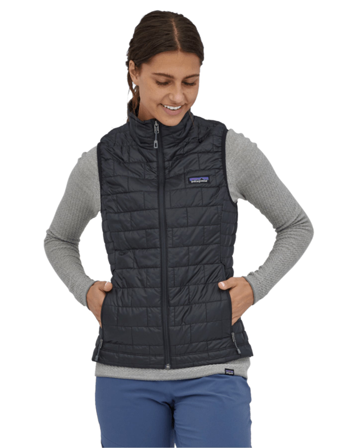 Patagonia Nano Women's Puff Vest - Black Jackets - Trojan Wake Ski Snow