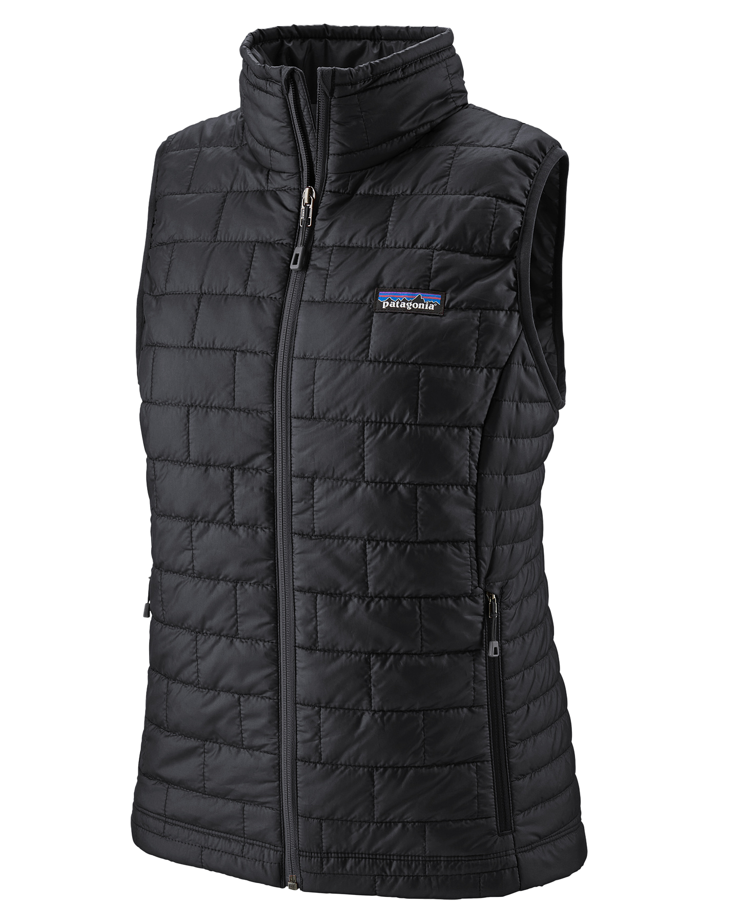 Patagonia Nano Women's Puff Vest - Black Jackets - SnowSkiersWarehouse