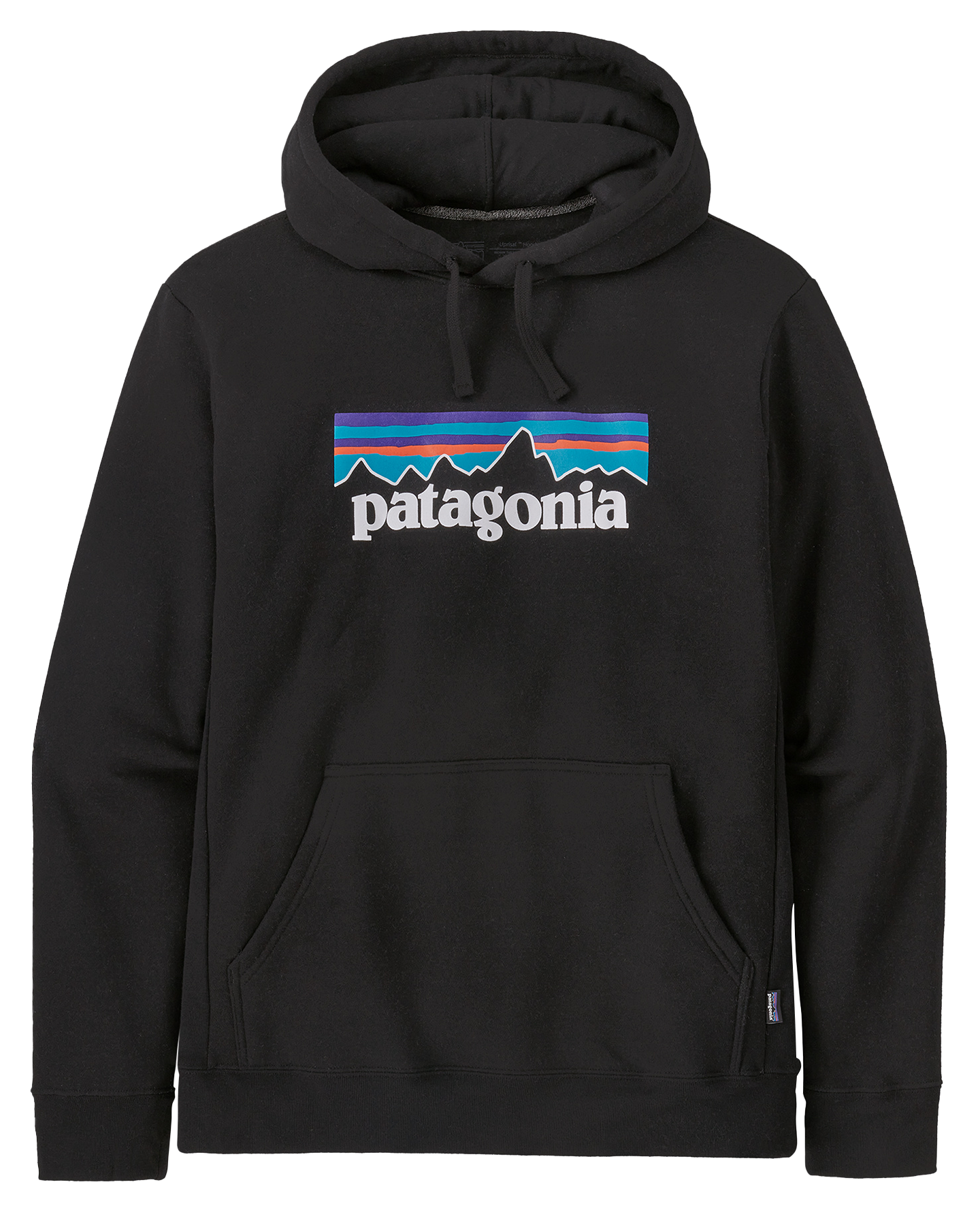 Patagonia P-6 Logo Uprisal Hoodie - Black Sweatshirts & Hoodies - SnowSkiersWarehouse