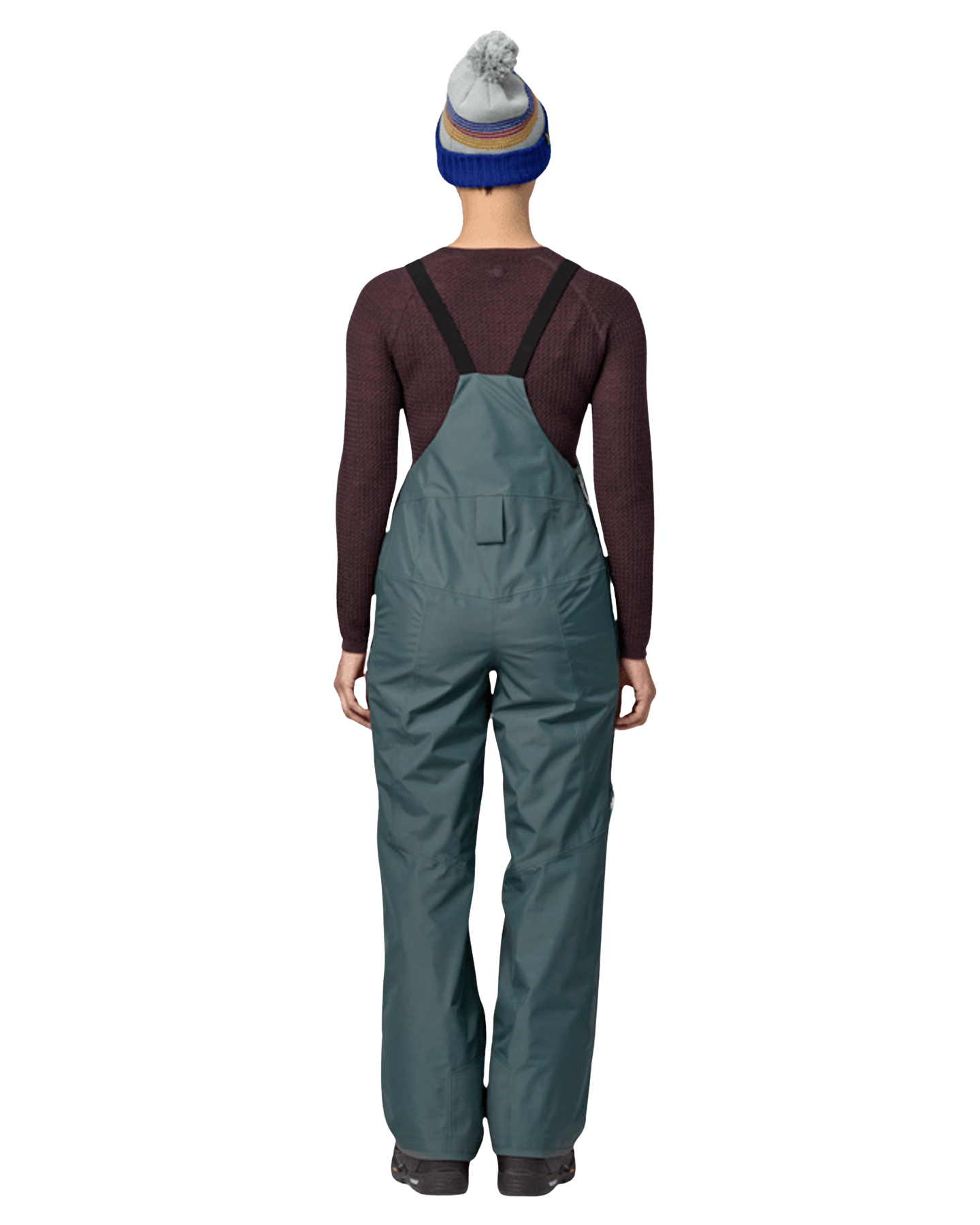 Patagonia Women's Powder Town Bib - Nouveau Green Women's Snow Bibs - Trojan Wake Ski Snow