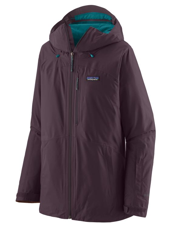 Patagonia Powder Town Women's Snow Jacket Obsidian Plum 2024 Shop