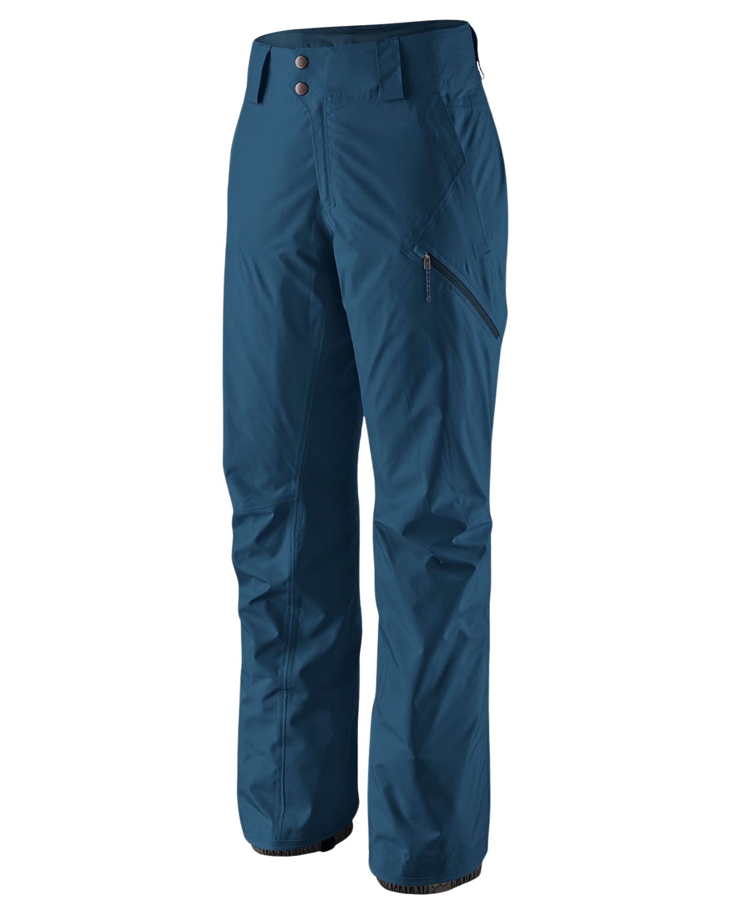 Patagonia Women's Powder Town Pants - Lagom Blue Women's Snow Pants - Trojan Wake Ski Snow