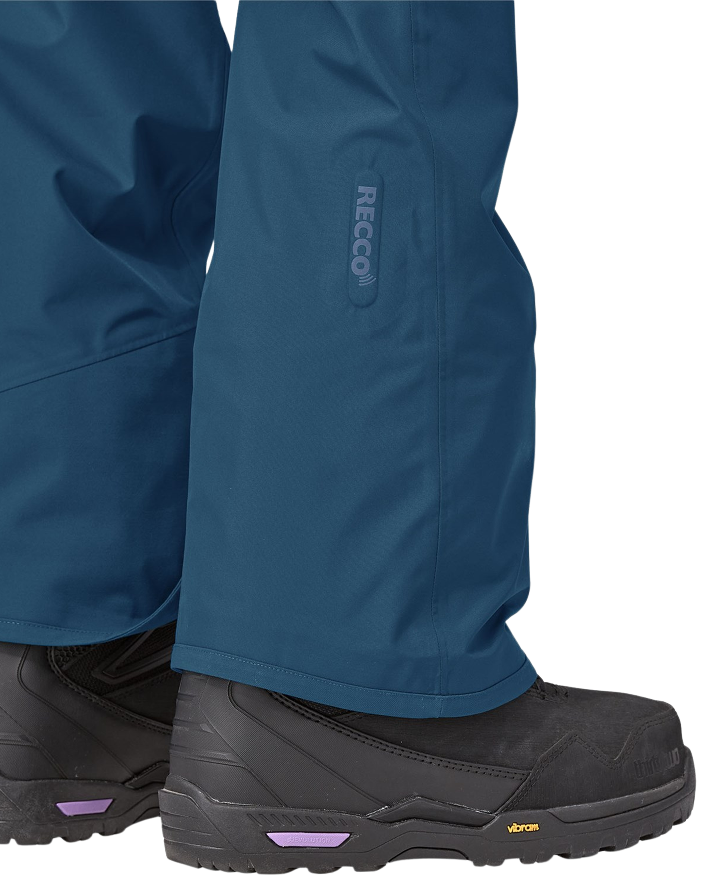 Patagonia Women's Powder Town Pants - Lagom Blue Women's Snow Pants - Trojan Wake Ski Snow
