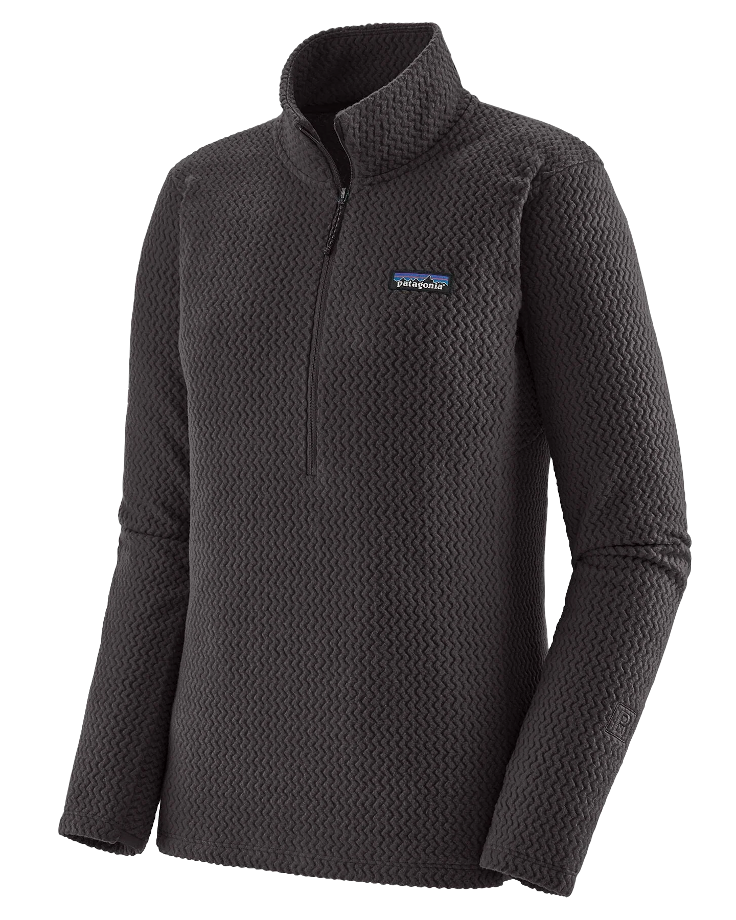 Patagonia R1 Air Women's Zip-Neck - Black Jackets - Trojan Wake Ski Snow