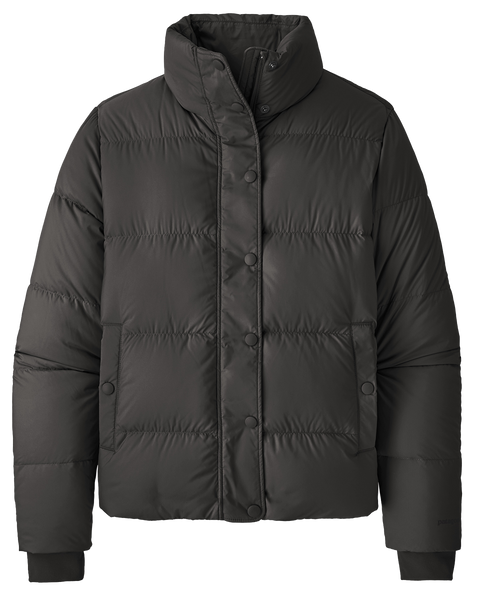 Patagonia womens black puffer jacket hotsell