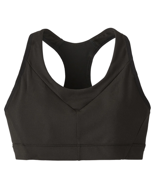 Patagonia Wild Trails Women's Sports Bra - Black Women's S/S Tees - Trojan Wake Ski Snow