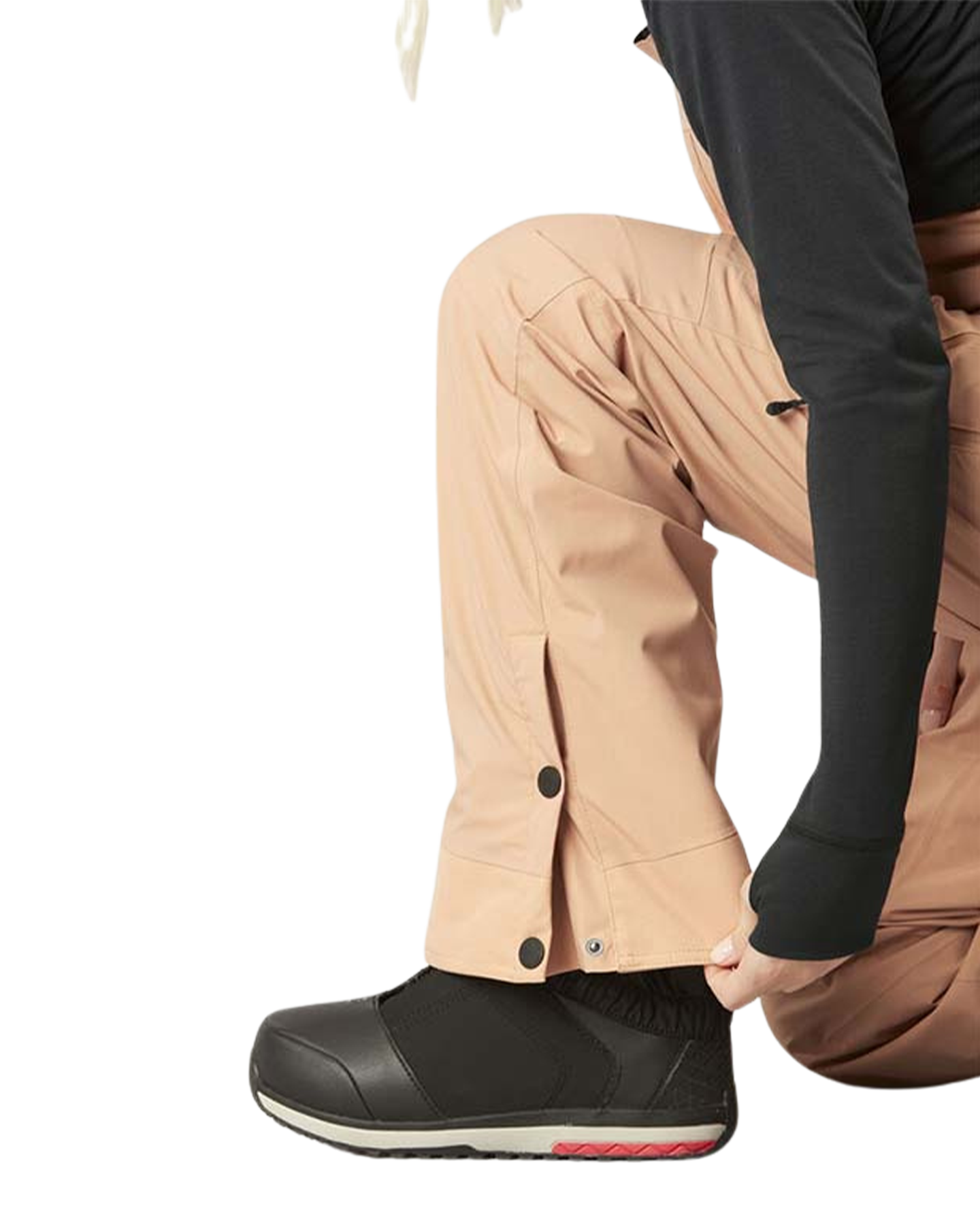 Picture Elwy Women's Bib Pants - Latte - 2024 Women's Snow Bibs - Trojan Wake Ski Snow