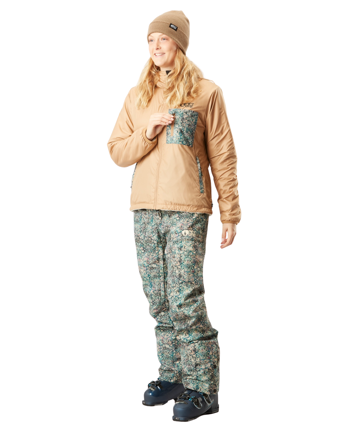 Picture Posy Women's Jacket - Tannin - 2024 Women's Snow Jackets - Trojan Wake Ski Snow