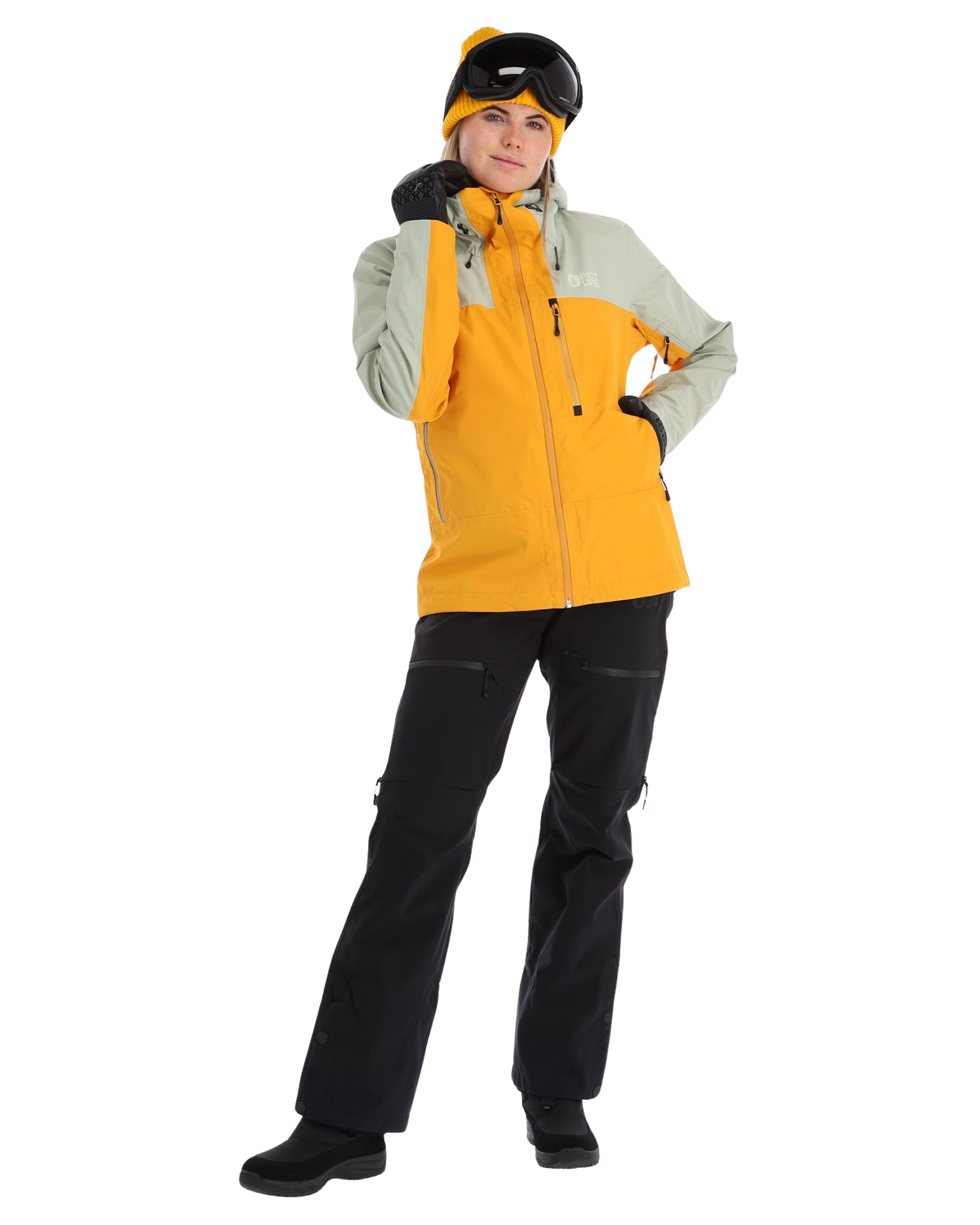 Picture Sylva 3L Women's Jacket - Autumn Blaze - 2024 Women's Snow Jackets - Trojan Wake Ski Snow